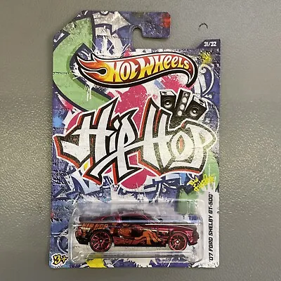 Buy Hot Wheels Hip Hop ‘07 Ford Shelby Gt-500 RARE! • 4£