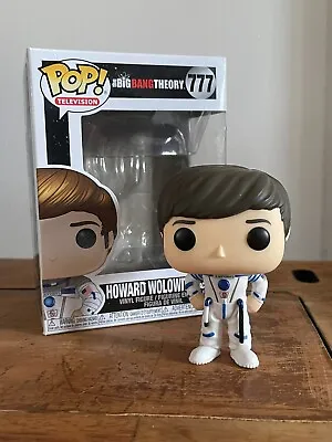 Buy Funko Pop Big Bang Theory Howard Wolowitz Astronaut (in Space Suit) #777 - Rare • 71.94£