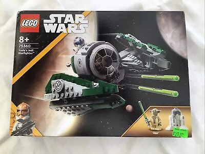 Buy Un Opened Lego Star Wars: Yoda's Jedi Starfighter (75360) • 15£