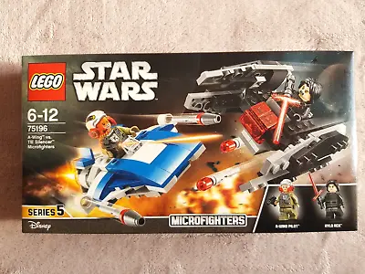Buy LEGO Star Wars 75196 A-Wing Vs. TIE Silencer Microfighters ***BRAND NEW*** • 26.99£