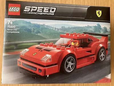 Buy LEGO  75890 Speed Champions : Ferrari F40 Competizione * NEW & Sealed • 18£