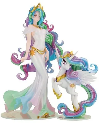 Buy My Little Pony Bishoujo Pricess Celestia PVC Statue 1/7 Limited Action Figure • 165.47£