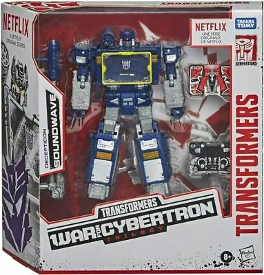 Buy 2020 Hasbro Soundwave Action Figure Transformers Netflix • 82.99£
