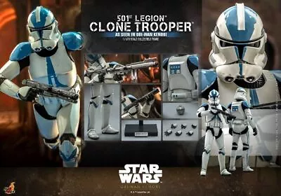 Buy In Stock Hottoys Tms092 Star Wars Clone Trooper 501St Battalion 1/6 Figure • 492.65£