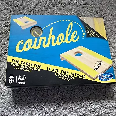 Buy Hasbro Coinhole Game. The Tabletop Coin Bouncing Party Game. NEW & Sealed • 4.99£