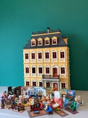 Buy Playmobil Victorian Mansion With Extra Floor Fully Furnished UK Postage Paid • 200£
