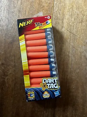 Buy NEW Hasbro NERF Dart Tag Darts Pack Of 36 Refill Official Sealed Sharpshot • 19.99£