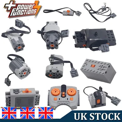 Buy For Lego Technic Power Functions Parts M,L,XL,Servo Motor Remote Battery Box UK⭐ • 8.39£