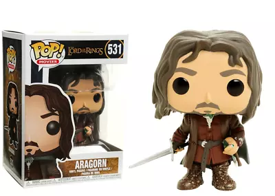 Buy Lord Of The Rings Aragorn Pop! Funko Movies Vinyl Figure No. 531 • 17.68£