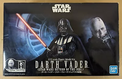 Buy Bandai Star Wars 1/12 - Darth Vader  Return Of The Jedi  - Rare Kit - Free Post • 79.99£