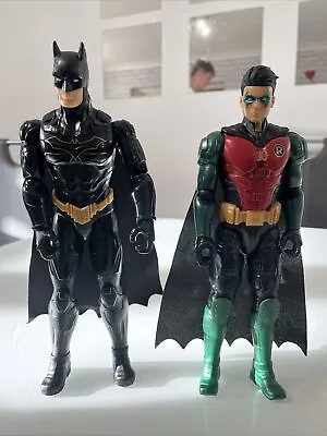 Buy TM & DC Comics 12  Batman & Robin Mattel Figures 2018 • 14.99£