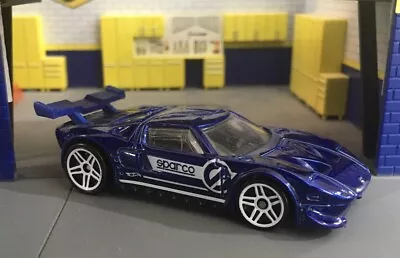 Buy HOT WHEELS FORD GT LM . Sparco Blue. Excellent Loose Condition • 3.95£