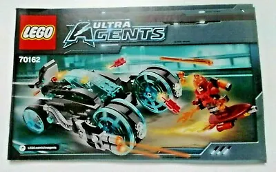 Buy Lego 70162 - Ultra Agents Infearno Interception. BOOKLET MANUAL • 2.99£