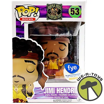 Buy Funko Pop! Rocks Music Jimi Hendrix Monterey F.y.e. Exclusive Vinyl Figure • 58.37£