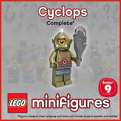Buy GENUINE LEGO Collectable Minifigures Series 9 Cyclops Col09-2 71000 Col130 • 4.99£