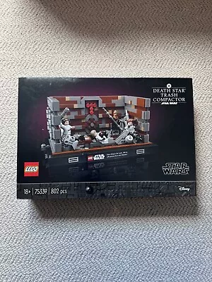 Buy LEGO 75339 Death Star Trash Compactor Diorama - Brand New & Sealed -RETIRED • 79.99£