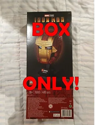 Buy LEGO Marvel 76165 Iron Man Head **BOX ONLY** • 30£