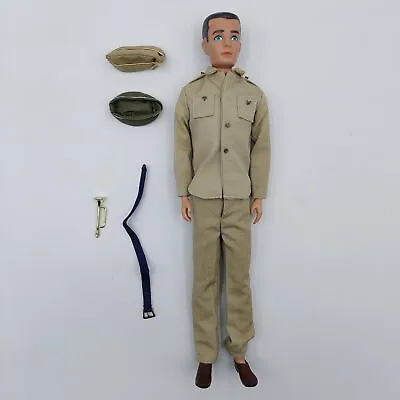 Buy Barbie Ken Army Air Force #750 #797 Doll Uniform Painted Hair Mattel 1962-63 • 91.16£
