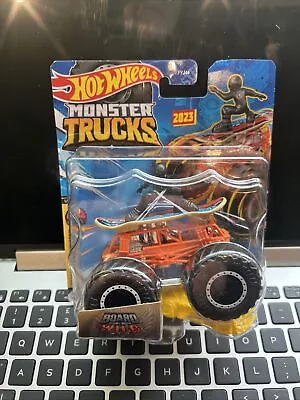 Buy Hot Wheels Monster Trucks 1:64 Scale Diecast Collectible Vehicles Board Wild • 0.99£