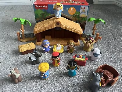 Buy Fisher Price Little People Nativity Set Fully Complete & Boxed • 20£