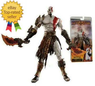 Buy NECA  7  God Of War Flaming Blades Of Athena Kratos Action Figure UK SELLER • 31.99£