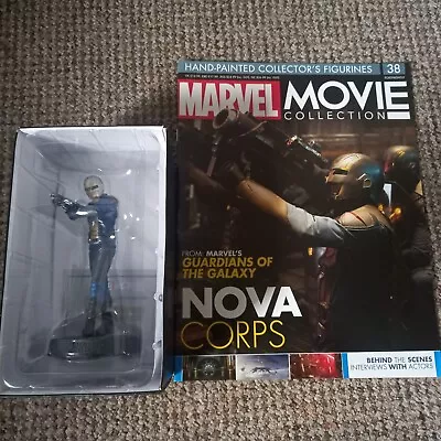 Buy Marvel Movie Collection Nova Corps #38 Figurine And Magazine, Eaglemoss • 6£