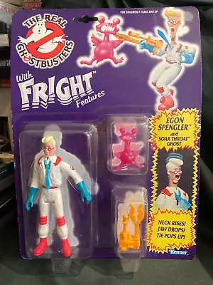 Buy The Real Ghostbusters Fright Feature Egon Spengler Figure Sore Throat Ghost 1987 • 99.99£