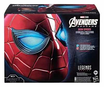 Buy Avengers Endgame Iron Spider (Spider-Man) Helmet Electronic Marvel Legends • 138.32£