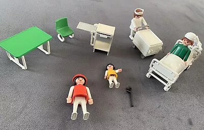 Buy Vintage Geobra Playmobil Figures Etc 70s 80s Hospital • 12£