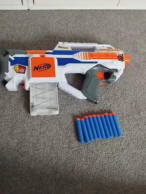 Buy Nerf RayvenFire In White With 10 Dart Clear Magazine & Darts • 9.99£