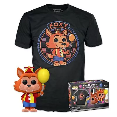 Buy Funko Pop! & Tee: Five Nights At Freddy's (FNAF) - Balloon Foxy  • 29.76£