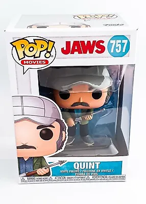Buy Jaws – Quint 757 Funko Pop Vinyl Figure Boxed New Film Shark + Protector Xmas • 85£
