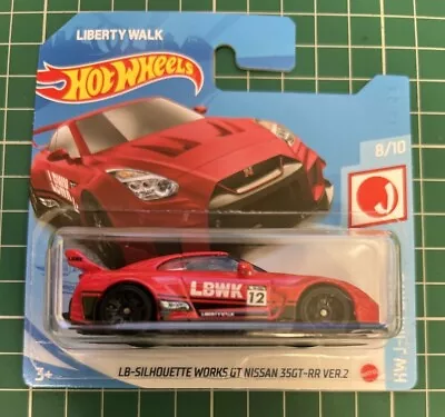 Buy Hot Wheels Liberty Walk Silhouette Works GT Nissan 35GT-RR VER 2 No 204 New  • 26.99£