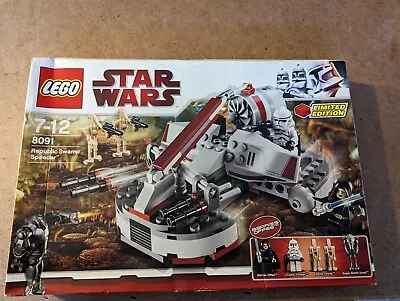 Buy Lego 8091 Star Wars REPUBLIC SWAMP SPEEDER, New Sealed, Box Damage See Pics • 66.50£