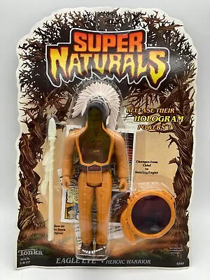 Buy Vintage Tonka Super Naturals Prototype First Shot Eagle Eye Toy Figure MOC 1987 • 299.99£