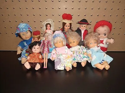 Buy Vintage Doll Lot 60s - 90s Barbie Kewpie UD Black Forest German Celluloid Gi Go • 15.86£