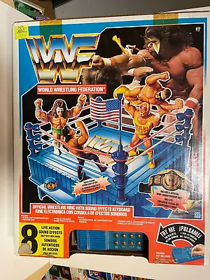 Buy WWF Official Wrestling Ring With Soundeffects Sealed New + Original Packaging (OB) • 771.08£