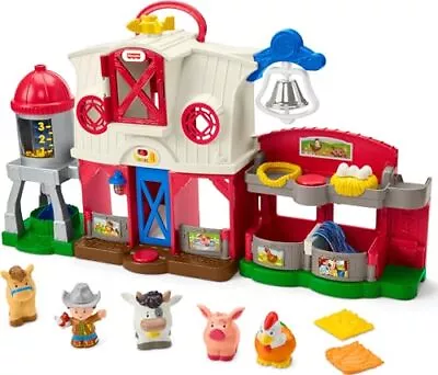 Buy Fisher-Price Little People Caring For Animals Farm Toddler Toys Farm Animals • 33.99£