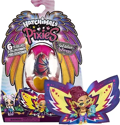 Buy Spin Master Hatchimals Pixies Wilder Wings In The Egg Collectible Figure Fairy Doll Fashion Doll • 11.34£
