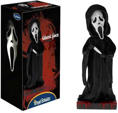 Buy Scream Ghostface Bobblehead Royal Bobbles Statue Head Knocker Figure NECA • 59.95£