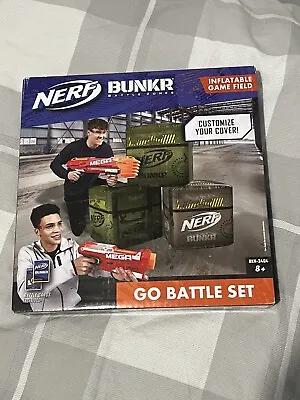 Buy Nerf Bunkr Go Battle Set Inflatable! Brand New • 14.99£