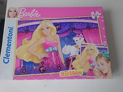 Buy Barbie Puzzle With 3D Glasses • 2£