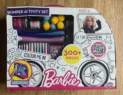 Buy Barbie Campervan Bumper 300+ Piece Activity Craft Set - BOX DAMAGED • 12.95£