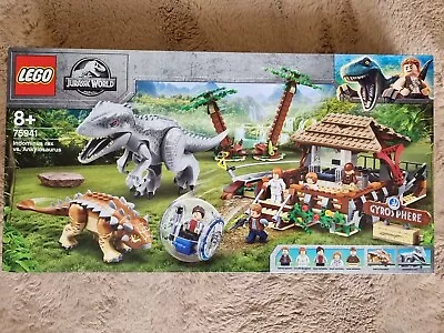 Buy NEW Sealed LEGO Jurassic World 75941 Indominus Rex Vs. Ankylosaurus • 200£