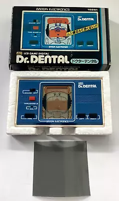 Buy Vintage 1982 RARE GD BANDAI - Dr. DENTAL - LCD GAME (Near Mint Condition) • 60£