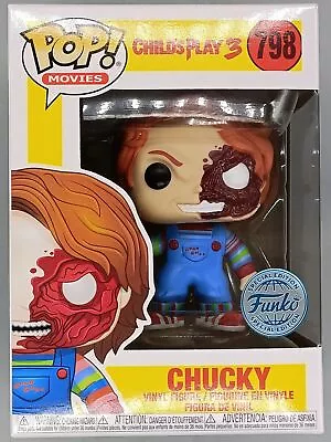 Buy #798 Chucky (Half Face) Horror Childs Play 3 - Funko POP Brand New In Protector • 22.99£