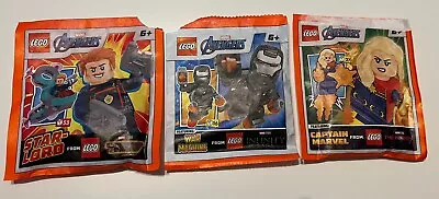 Buy Lego Marvel Minifigures X3 • 9£