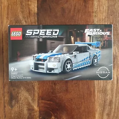 Buy LEGO SPEED CHAMPIONS: 2 Fast 2 Furious Nissan Skyline GT-R (R34) (76917) • 16.38£