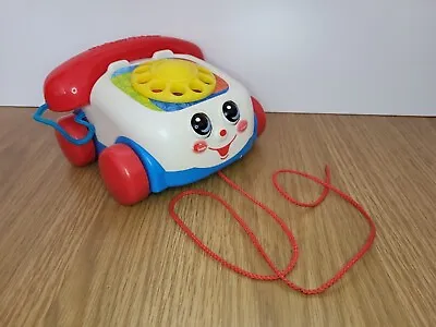 Buy Fisher-Price / Fisher Price Chatter Telephone / Pull Along Phone / Toddler Toy • 2.95£