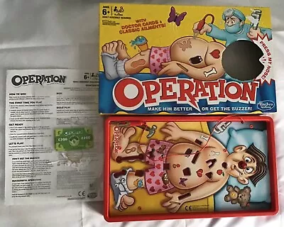Buy OPERATION GAME By HASBRO  - GREAT FAMILY GAME      21AP • 9.99£